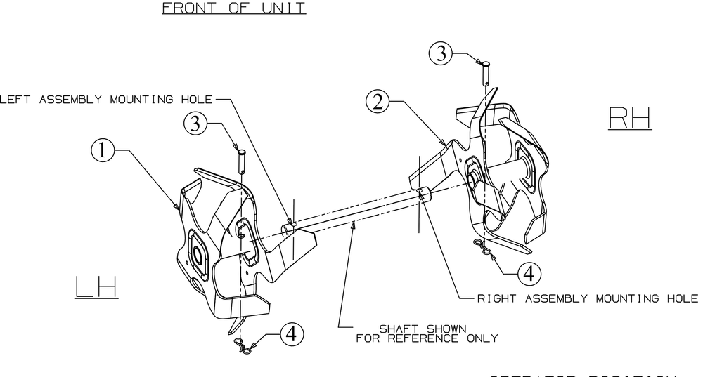 Tines Diagram and Parts List for RT35 (21A62M8710)(2017) Cub Cadet Tiller